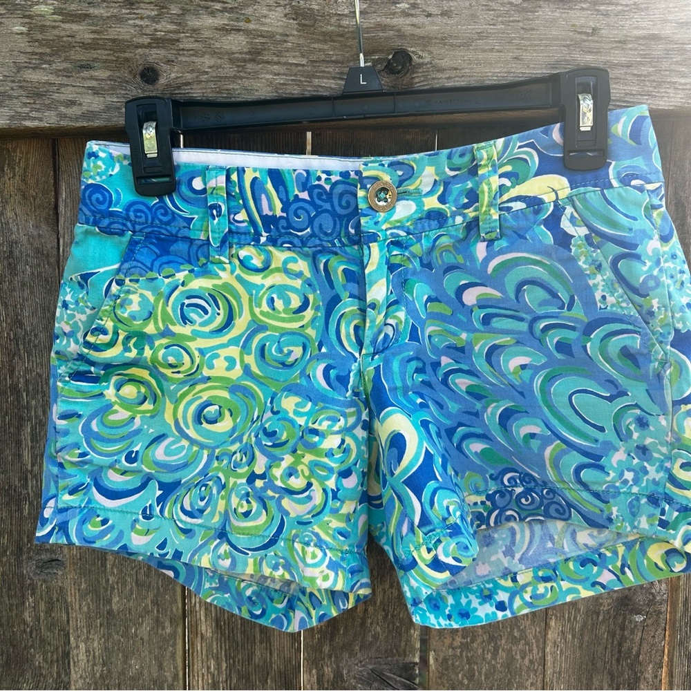 Lilly Pulitzer The Callahan Shorts Size 00